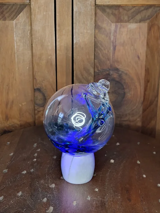 Handblown Glass Tree Of Life Orb - Picture 9 of 16